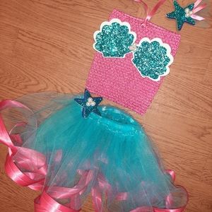 Tutu set mermaid